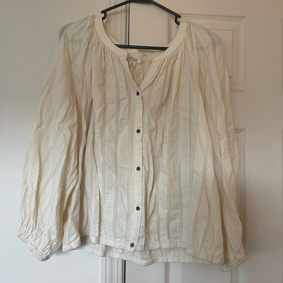 a.n.a Tops - A.n.a long sleeve button blouse